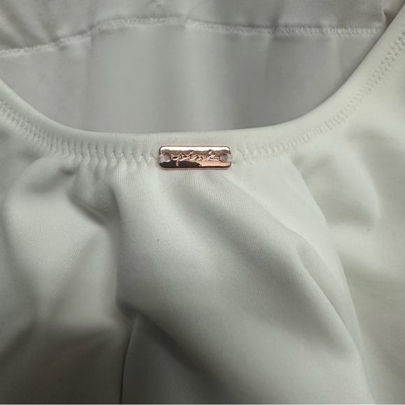 PINK - Plunge One-Piece Swimsuit - Picture 4 of 7